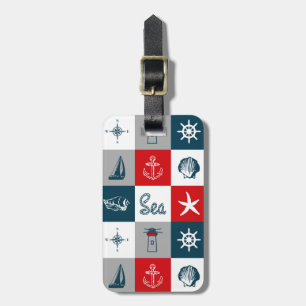 Nautisches Design Gepäckanhänger
