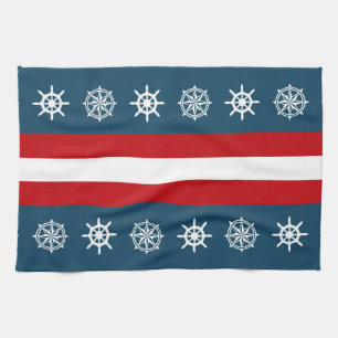 Nautisches Design Handtuch