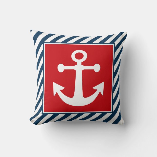 Nautisches Design Kissen (Vorderseite)
