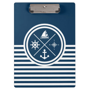 Nautisches Design Klemmbrett