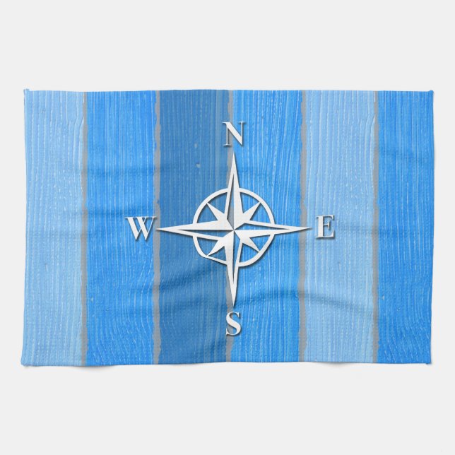 Nautisches Design Küchentuch (Horizontal)