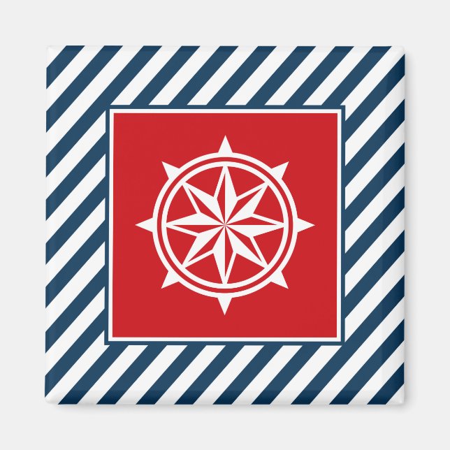 Nautisches Design Magnet (Vorne)