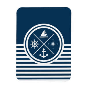 Nautisches Design Magnet