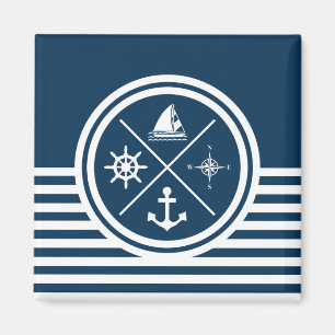 Nautisches Design Magnet