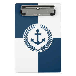 Nautisches Design Mini Klemmbrett