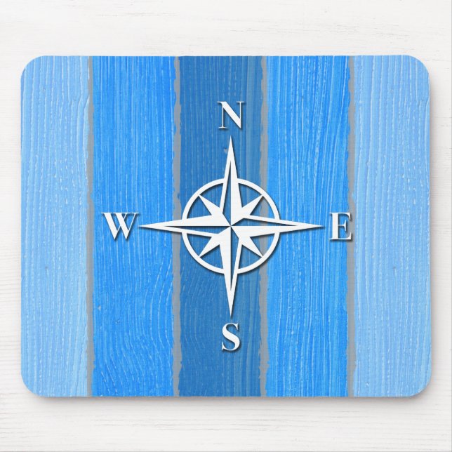 Nautisches Design Mousepad (Vorne)