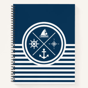 Nautisches Design Notizbuch