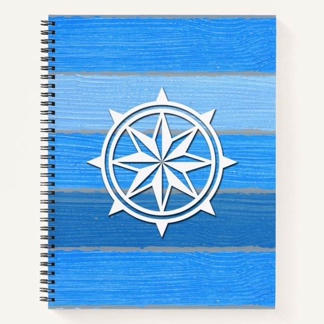 Nautisches Design Notizbuch (Vorderseite)