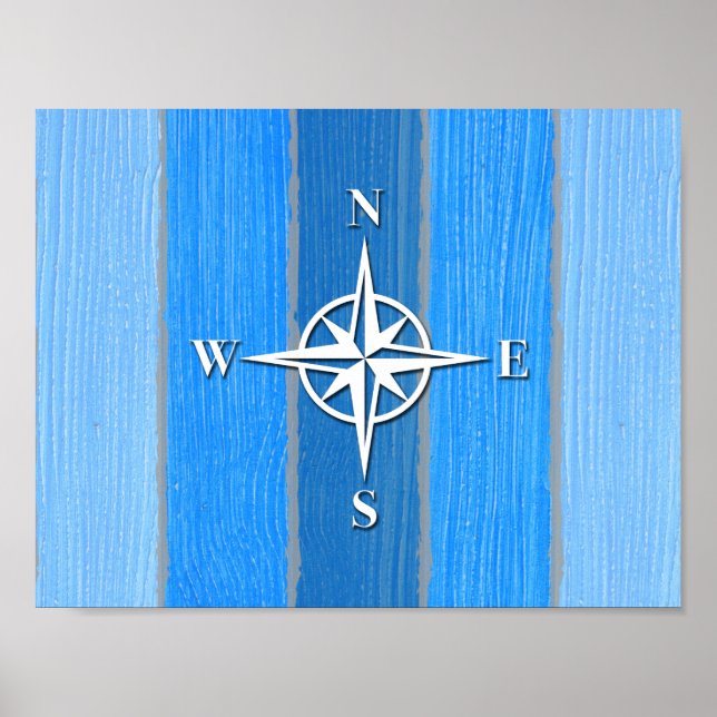 Nautisches Design Poster (Vorne)