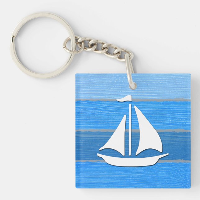 Nautisches Design Schlüsselanhänger (Vorderseite)