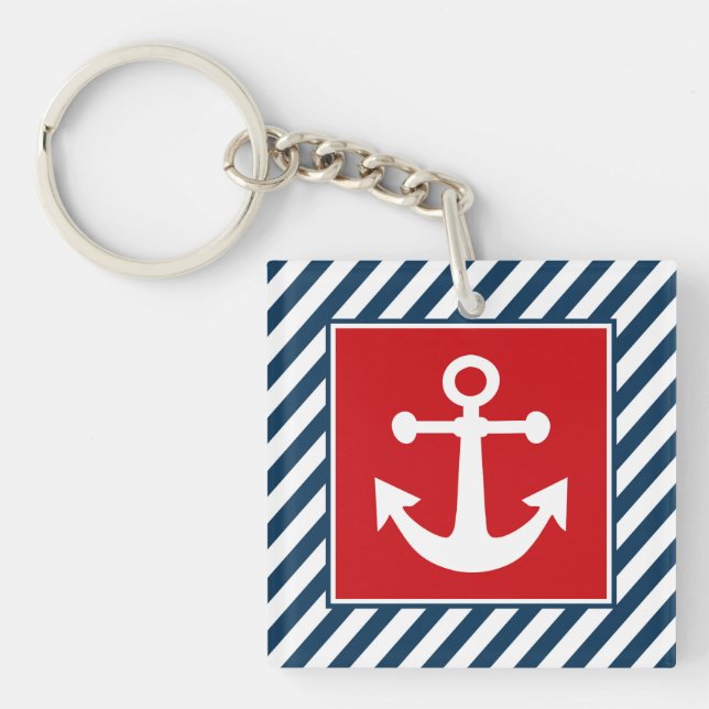 Nautisches Design Schlüsselanhänger (Vorderseite)