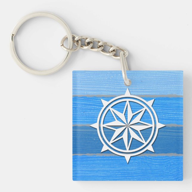 Nautisches Design Schlüsselanhänger (Vorderseite)