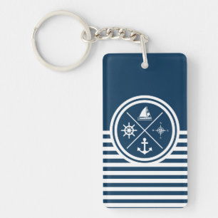 Nautisches Design Schlüsselanhänger