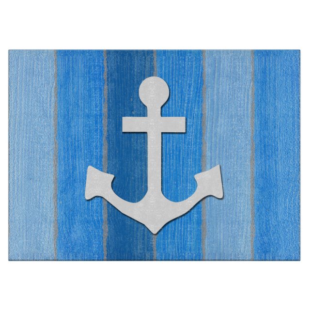 Nautisches Design Schneidebrett (Vorderseite)