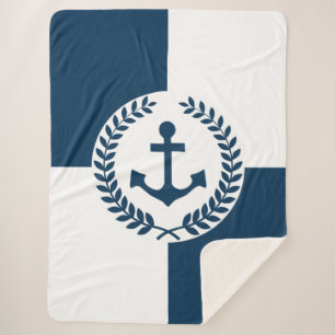 Nautisches Design Sherpadecke