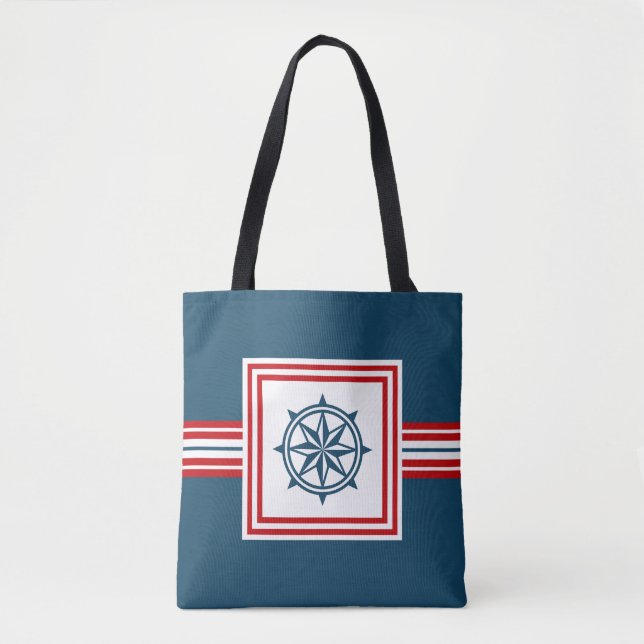 Nautisches Design Tasche (Vorderseite)