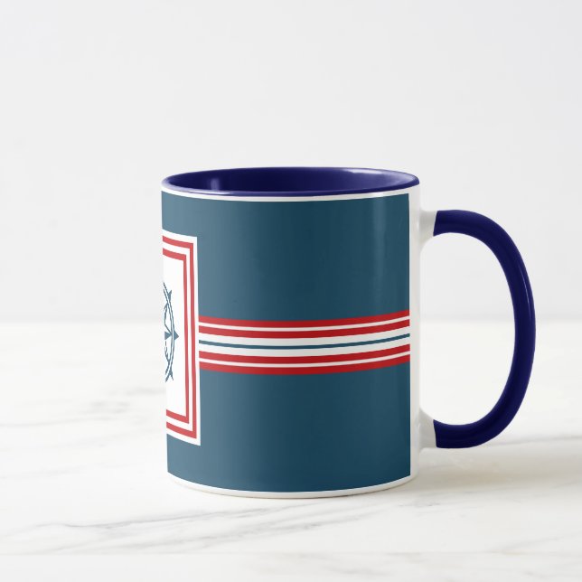 Nautisches Design Tasse (Rechts)