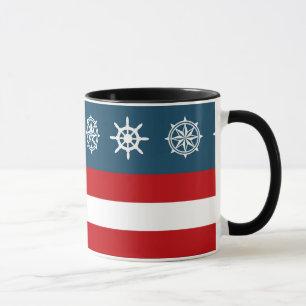 Nautisches Design Tasse