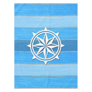 Nautisches Design Tischdecke