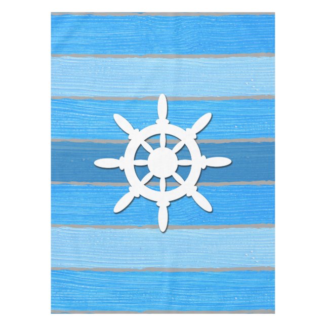 Nautisches Design Tischdecke (Vorderseite)
