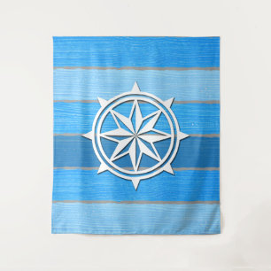 Nautisches Design Wandteppich