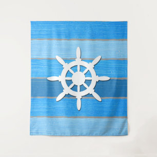 Nautisches Design Wandteppich