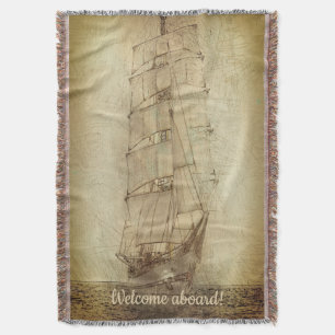 Nautisches klassisches Schiff (neutral) Decke