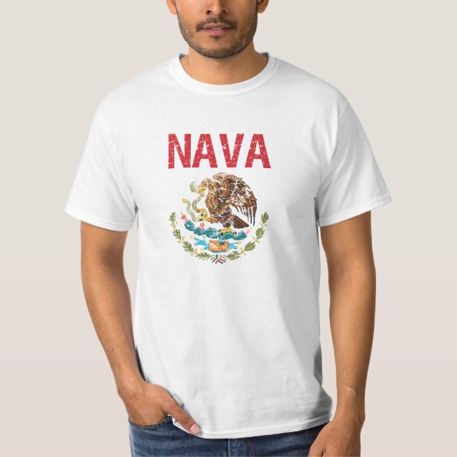 Nava-Familienname T-Shirt (Vorderseite)