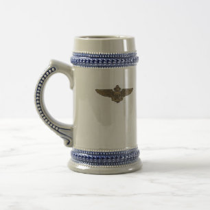 NAVAIR 0966 Stein mit Flieger-Flügeln Bierglas