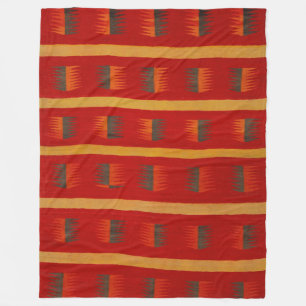 NAVAJO 1890 PFERDESATTELDEcke ZEITLOSE KUNST Fleecedecke