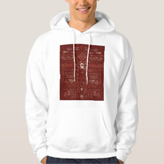 Navajo Aztec: Ethnisches Doodle-Muster. Hoodie