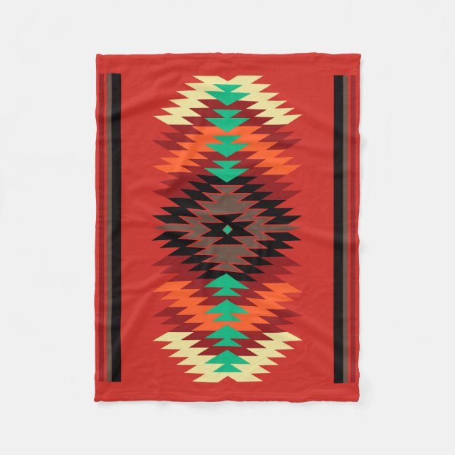 Navajo Blanket Design 5 Fleecedecke (Vorderseite)