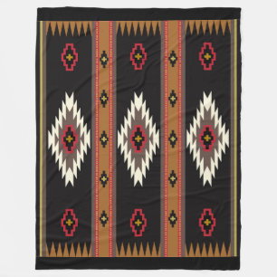 Navajo Blanket Design 7 Fleecedecke