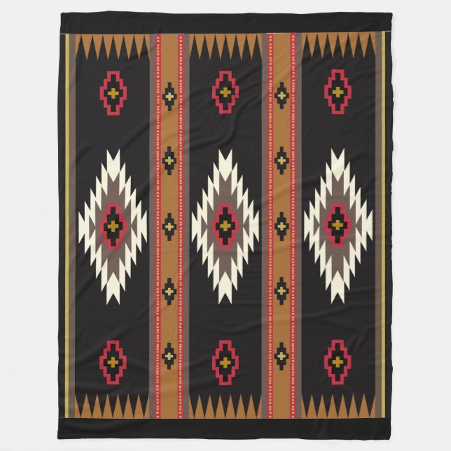 Navajo Blanket Design 7 Fleecedecke (Vorderseite)