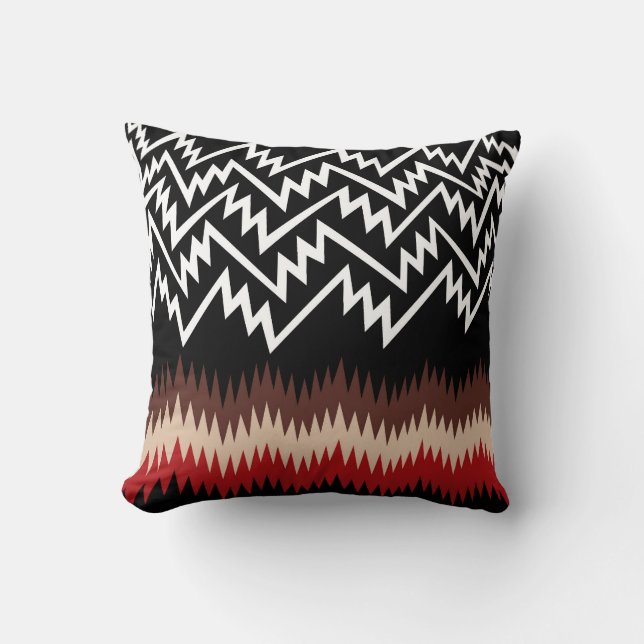 Navajo Blanket Design 9 Bandana Scarf Kissen (Vorderseite)