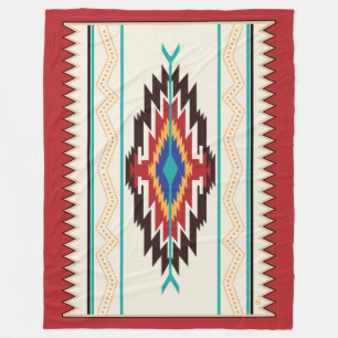 Navajo Blanket Design Fleecedecke
