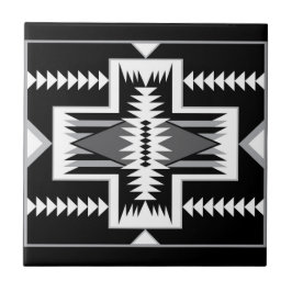 Navajo Design - 3 Keramiken Tile Fliese