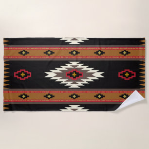 Navajo Design 7 Bandana Strandtuch
