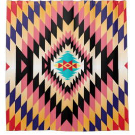 Navajo Design-7 Duschvorhang
