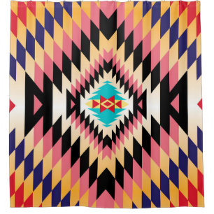 Navajo Design-7 Duschvorhang