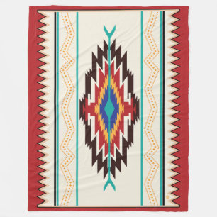 Navajo-Fleece-Decke Fleecedecke