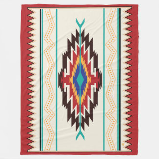 Navajo-Fleece-Decke Fleecedecke