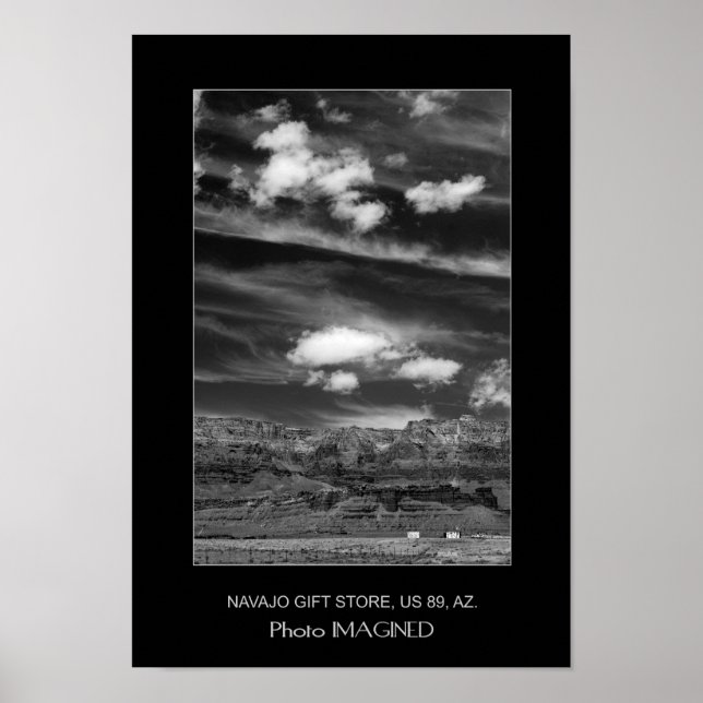 NAVAJO GIFT SHOP, US 89, AZ., USA POSTER (Vorne)