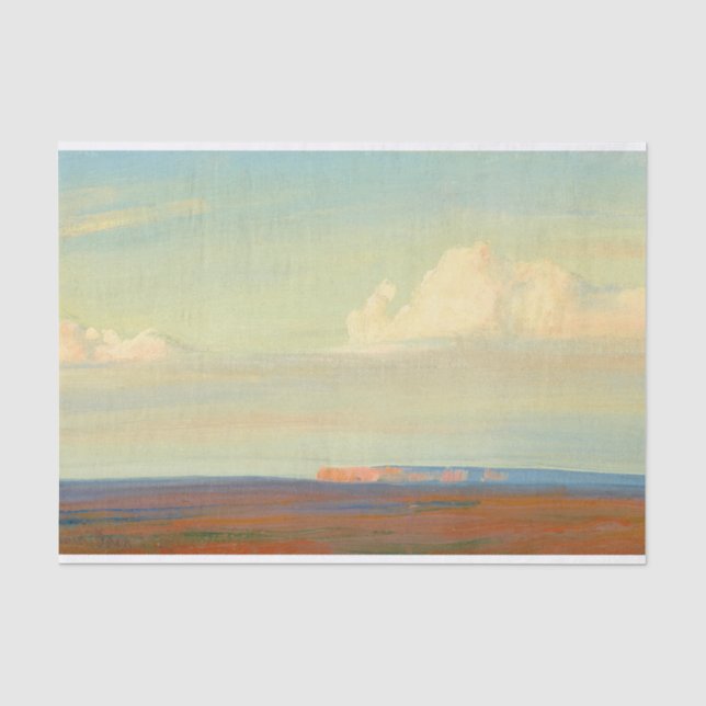 Navajo Land, Südwesten von China, von Maynard Dixo Seidenpapier (Vorderseite)