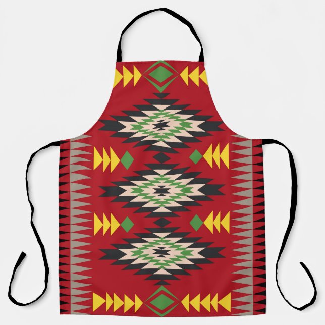Navajo Muster 2 Schürze (Vorderseite)