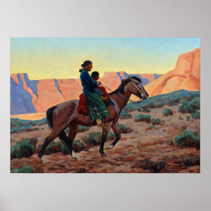 Navajo Mutter von Maynard Dixon Poster