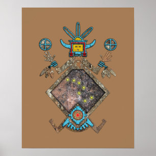 Navajo-Mythologie-Poster Poster