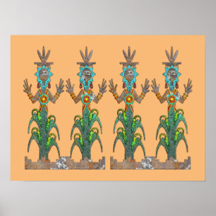 Navajo Mythology Poster