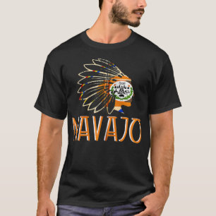 NAVAJO NATION FLAG Indigener Indigener Amerikaner  T-Shirt