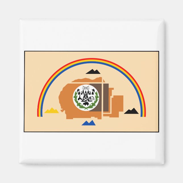 Navajo Nation Flag Magnet (Vorne)